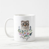 Mug Scottish Fold aquarelle (Gauche)