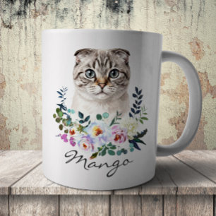 Mug Scottish Fold aquarelle