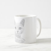 Mug Scottish Fold Kitten Chat Super mignonne (Devant droit)