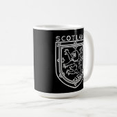 Mug Scottish Heritage Crest Inspections, Écosse (Devant droit)