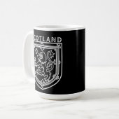 Mug Scottish Heritage Crest Inspections, Écosse (Devant gauche)