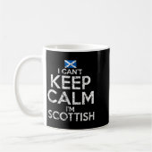 Mug Scottish Roots Scotland Scots Can't Keep Calm Funn (Gauche)