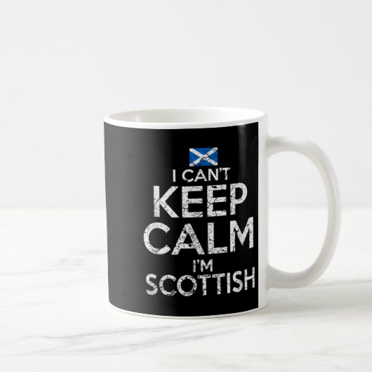 Mug Scottish Roots Scotland Scots Can't Keep Calm Funn (Droite)