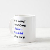 Mug scottish teacher bean-teagaisg, awesome (Devant gauche)