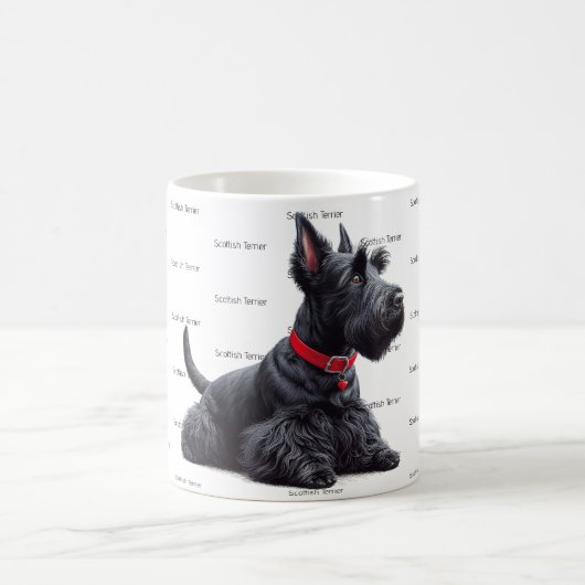 Mug Scottish Terrier à (Centre)