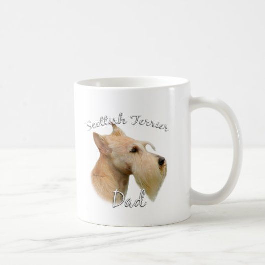 Mug Scottish Terrier (blé) Papa 2 (Droite)