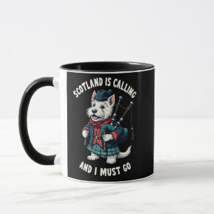Mug Scottish Terrier Dog Scotland appelle et je dois