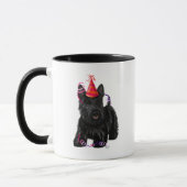 Mug Scottish Terrier et Casquette de fête (Gauche)