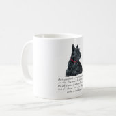 Mug Scottish Terrier Keepsaké - chien mâle (Devant gauche)