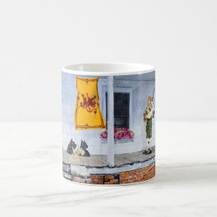 Mug Scottish Terriers Scotland Drapeau
