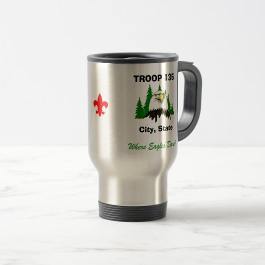 Mug - Scoutisme (Devant droit)