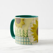Mug Scrapbook Tournesol (Devant gauche)