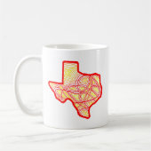 Mug Scribble Texas (Gauche)
