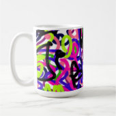 Mug Scribbles en couleurs (Gauche)