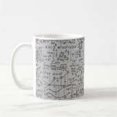Mug scribbles mathématiques (Gauche)
