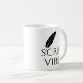 Mug Scribe Vibes Author Writer Poet  (Devant droit)