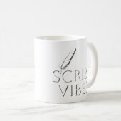 Mug Scribe Vibes Writers Authors Poets (Devant droit)