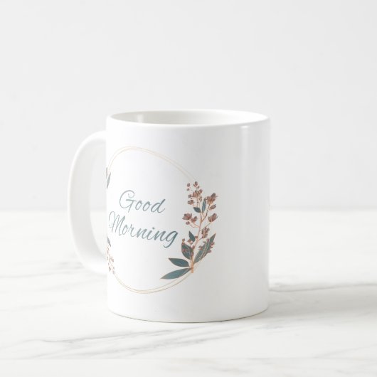 Mug Script arabe du bon matin (Devant gauche)