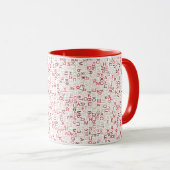 Mug Script cyrillique russe (Devant droit)