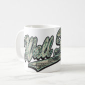 Mug Script de baseball de Wall Street, haute finance (Devant gauche)