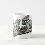 Mug Script de baseball de Wall Street, haute finance (Centre)