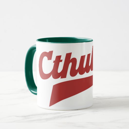 Mug Script de la Ligue Cthulhu - Eldritch Vintage (Devant gauche)