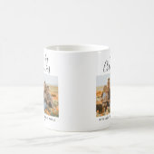 Mug Script de Noël minimal simple Joyeux Noël Photo de (Centre)