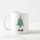 Mug Script de Noël personnalisé (Gauche)
