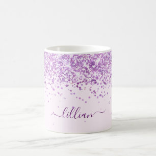 Mug Script de nom rose pâle
