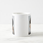 Mug Script de photo de meilleures amies modernes (Centre)
