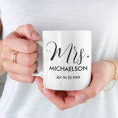 Mug Script de typographie