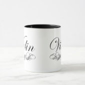 Mug Script de violon (Centre)