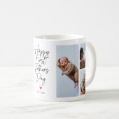 Mug Script First Father's Day Photo Collage Gift (Devant droit)