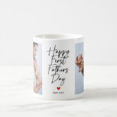 Mug Script First Father's Day Photo Collage Gift (Centre)