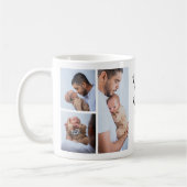 Mug Script First Father's Day Photo Collage Gift (Gauche)