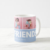 Mug Script girly multi photo moderne à la mode meilleu (Devant droit)
