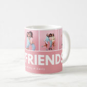 Mug Script girly multi photo moderne à la mode meilleu (Devant droit)