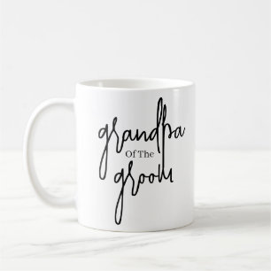 Mug Script Grand-père noir du mariage du marié