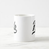 Mug Script Hola (Noir) (Centre)