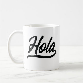 Mug Script Hola (Noir)