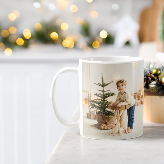Mug Script Joyeux Noël Grand-parent Moderne
