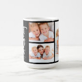 Mug Script manuscrit Best Mom Ever Photo Collage (Centre)