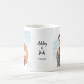 Mug Script manuscrit photo mariage (Centre)