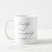 Mug Script moderne avec une grande frayeur et merveill (Gauche)