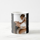 Mug Script moderne Calligraphie Or Faux Meilleure Mama (Centre)