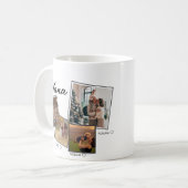 Mug Script Nana moderne | Collage photo pour petits en (Devant gauche)