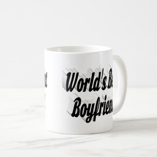 Mug Script noir de copyami (Devant droit)