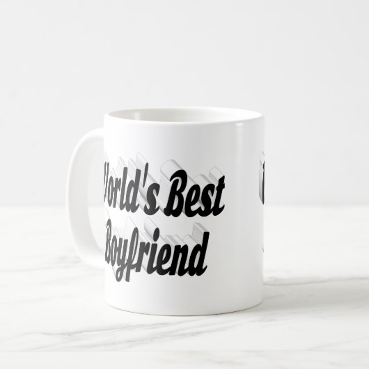 Mug Script noir de copyami (Devant gauche)