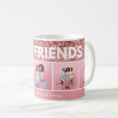 Mug Script photo girly moderne parties scintillant ros (Devant droit)
