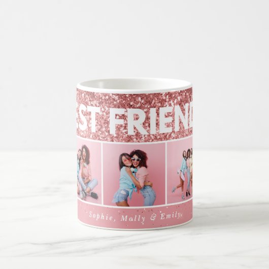 Mug Script photo girly moderne parties scintillant ros (Centre)